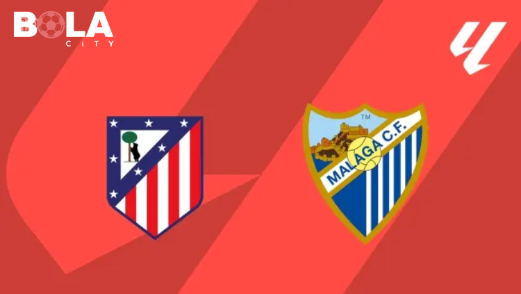 Atletico Madrid vs Malaga dalam pertandingan sepak bola